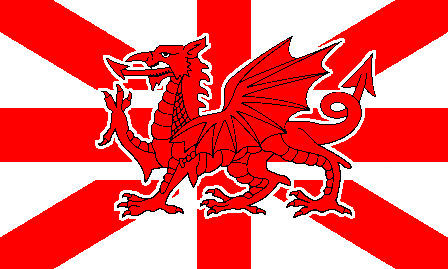 The Red Dragon and the St Patrick's Saltire are given greater prominence in this design. But could the English, the dominant partner in the Union, accept such a diminution in the significance of St George's Cross?