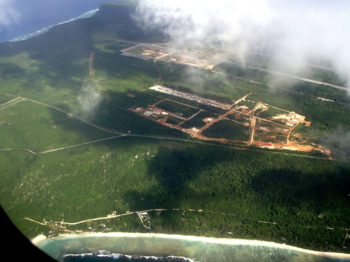 la Base Aérea de Andersen