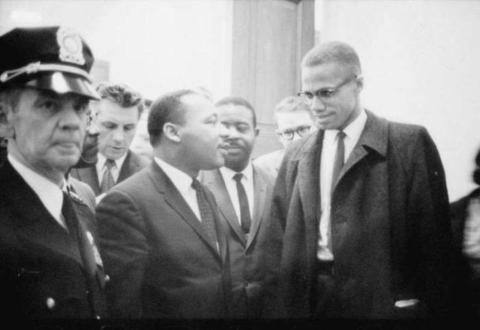 Martin Luther King, Jr. and Malcolm X