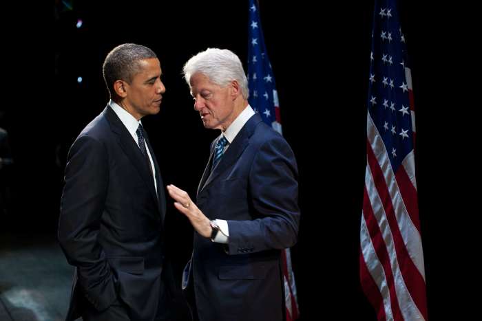 Barak Obama and Bill Clinton were both democratically elected twice to the post of the president of the USA. Donald Trump is the current president of the USA after beating Hilary Clinton in 2016.