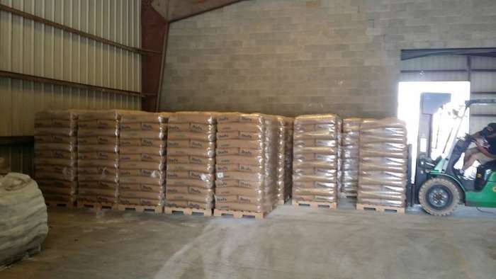 Diatamacouse earth that was generously donated to help control the flood related insect infestation here in West Virginia. Storing and distribution of donations like this are one of the largest obstacles we face moving forward with long term recovery