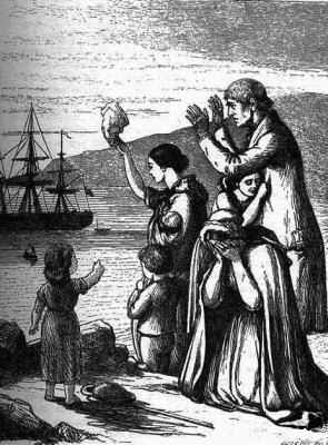 The Great Famine caused a mass emigration from Ireland to (mainly) America. Now America has a larger ethnic Irish population than Ireland.