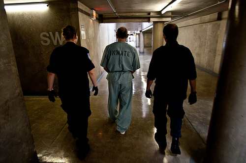 The only witnesses to executions today are a few state officials, plus family members of the inmate and victim.