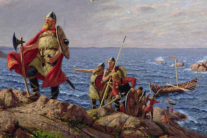The term 'viking' is the name invaded Europeans gave to Norse raiders, but it is not what they called themselves. Given the context, it was probably a slur by the victims given to the people attacking their villages