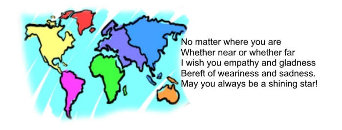I wish that we would all work together, without our tribal differences, and make this earth the paradise it could be.