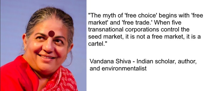 "I think the American people should see that the corporations abandoned them long ago. That people will have to build their own economies and rebuild democracy as a living democracy. The corporations belong to no land, no country, no people."