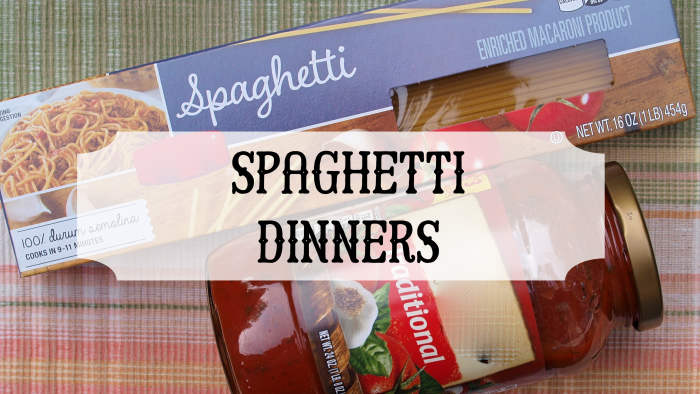 Spaghetti dinners are a great way to raise money and bring the church and community together.