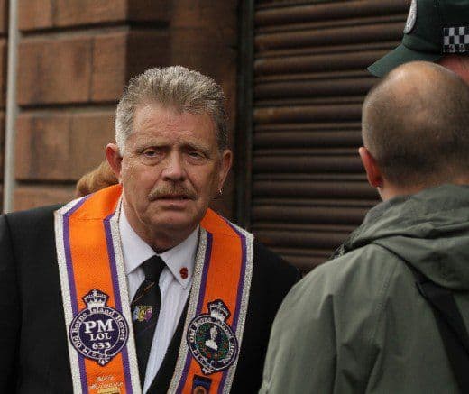 Eddie McIlwaine, a member of the Shankill Butchers gang, is a senior member of the Orange Order. While marrying a Catholic prohibits membership of the Loyal Orders, multiple convictions for the murder & torture of Catholics is no bar to membership