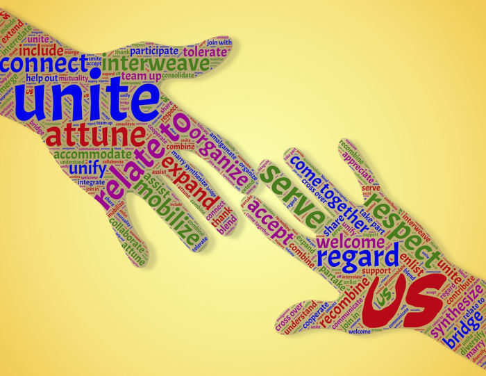 Communication is necessary for unity. People cannot overcome differences and find solutions if voices are stifled, no matter how unpopular those voices are.