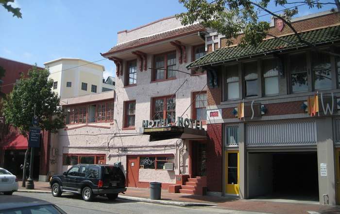 The LeDale Hotel on St. Charles Avenue in New Orleans, where Ylenia Carrisi was staying when she vanished.