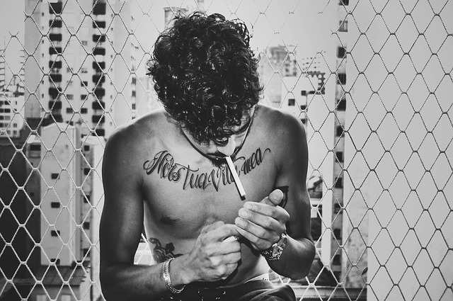 Tattoos, drugs, smoking and alcohol are things that are often frowed upon older people.
