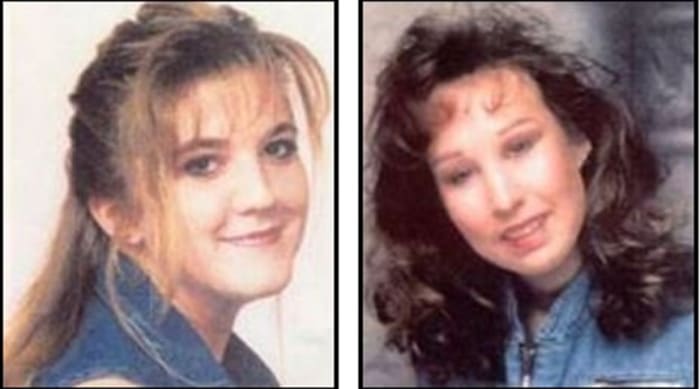 Jennifer Lueth (left), and Diana Shawcroft (right), who vanished May 26, 1996, from Glendale, Arizona.