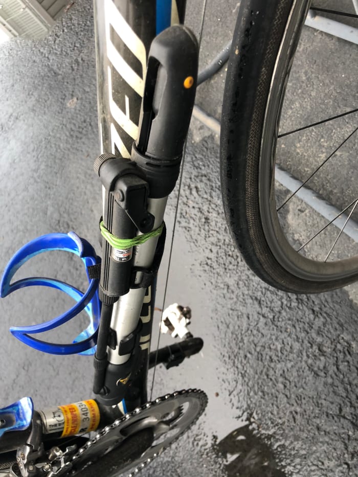 Though somewhat bulky, a high-quality, frame-mounted bike pump is the most reliable inflation source when you're out and about. The operative word: high-quality.