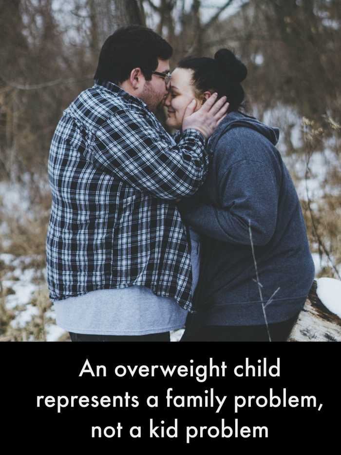 Parents of obese kids need to acknowledge their role in creating the problem and in solving it.