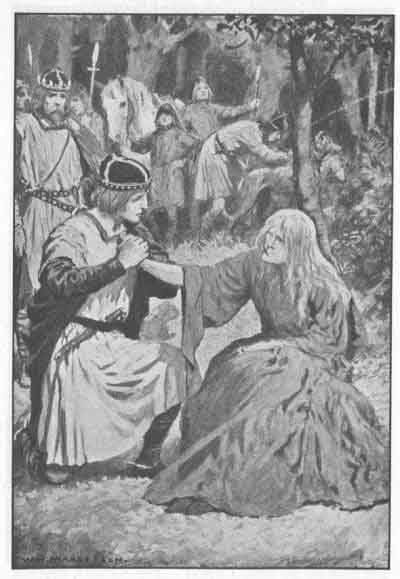In Arthurian legend, Sir Gawain marries the loathly lady as told in the 15th-century poem The Wedding of Sir Gawain and Dame Ragnelle.