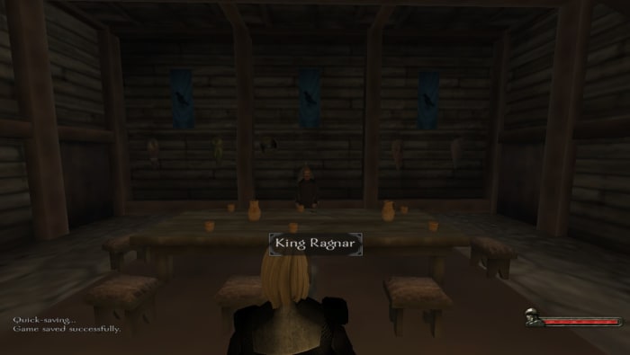 Swear fealty to King Ragnar of the Nords as soon as you can!