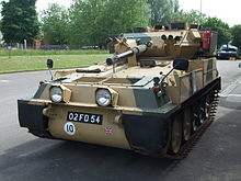 According to Wikipedia the Scorpion holds the record as the fastest Tank in the world at 53 miles and hour (it's governed down as I know it can do 70 without the governors). Britain sold them to Iran but then Iran built her own