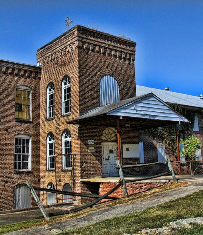 The former Glencoe Mills, located in Alamance County, NC