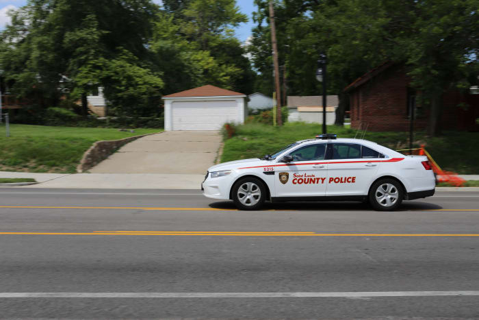 St. Louis County Police car in 2016