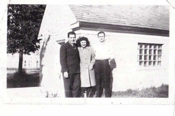 From left to right: Chuck Hyland, Aunt Marie, and Uncle Dick. Picture taken around 1950.