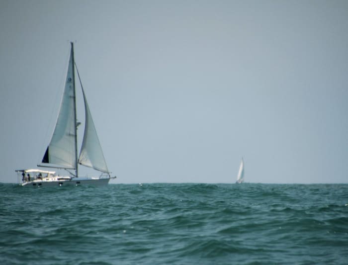 Sail on through the fog and rain because a tale awaits.