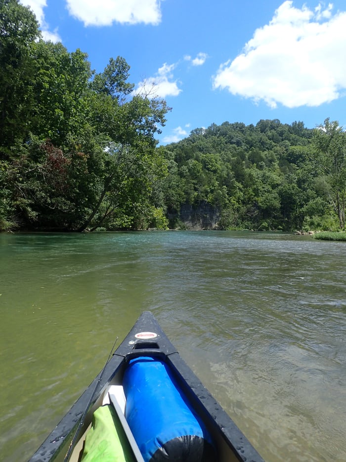 On the really exciting rapids, I wasn't willing to mess around with the camera while paddling.
