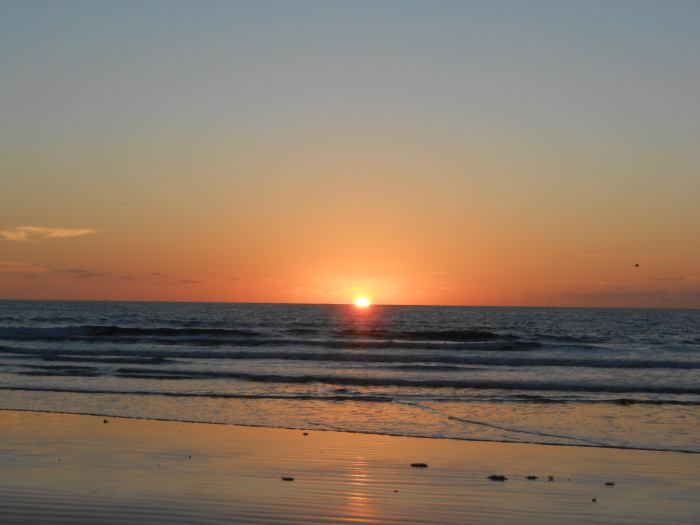 Sunrises and sunsets are miracles to me and I write about them whenever I have the chance to experience one.