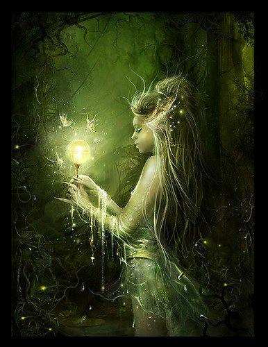 A fairy has been watching an old beggar for quite a while. And she appeared in the beggars dream to give her another chance in life.