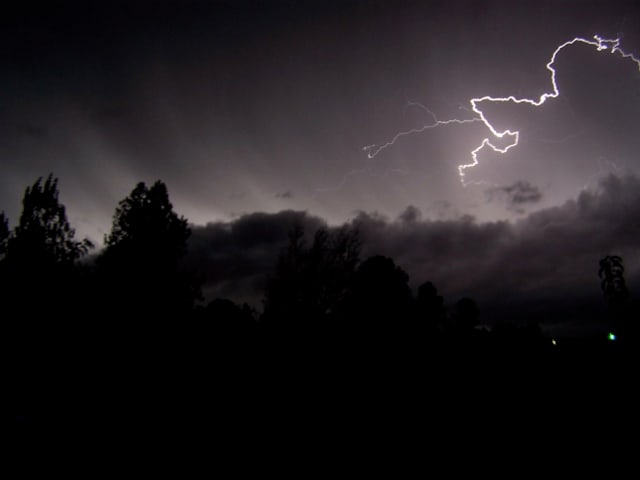 The news literally feels like thunder and lightning ripping through your body.