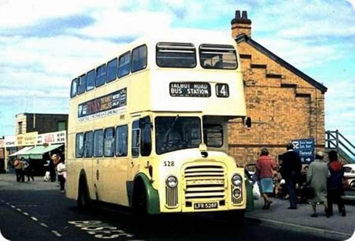 One of the old yellow buses which I used to catch to and from school, where kids from neighbouring schools would take the mickey out of us because of our bowler hats.