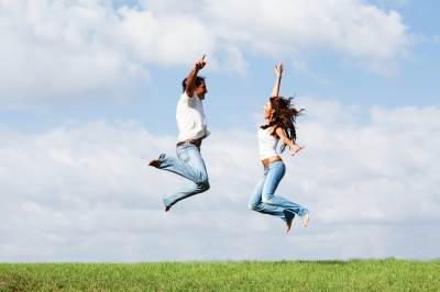 You can transcend your difficult circumstances and be truly happy, as you cast you cares on God who cares for you.