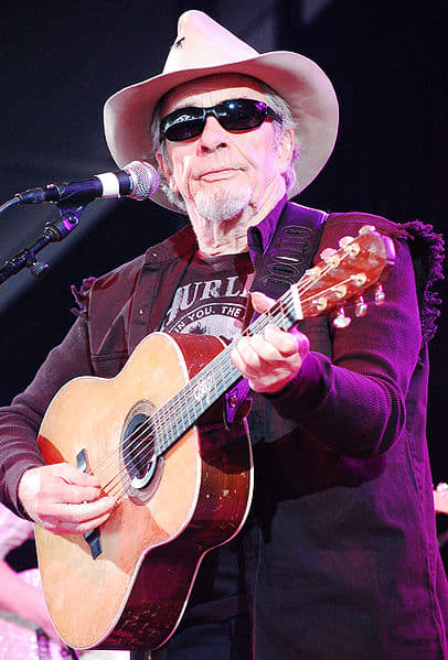 Merle Haggard performing at Bonnaroo in Manchester, TN.