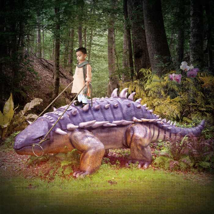 Photoshop is not a free program. This is a photo composite created with the aid of Photoshop