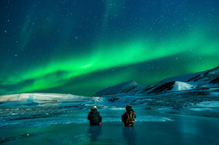 Aurora Borialis: If I have to self isolate and practice safe distancing, what better way?