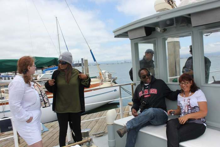 By 2014, I had become fat and ugly. This was taken in San Francisco bay with Dr.Karen Lysik, Daron Beasley, and Susan Ruda.