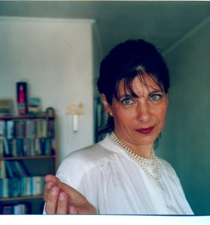 In my early 40s during my Jewish days. I was tremendously stressed.This was taken on the day of my daughter's BatMitsvah.
