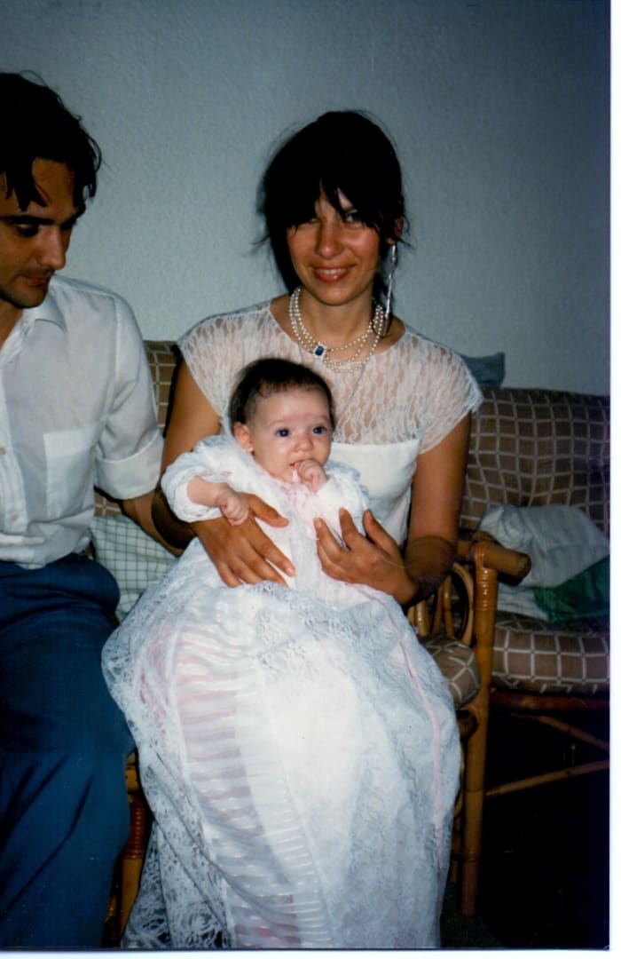 This phone was taken on the day that Frank Retief baptised my daughter at St. James Church in Cape Town.