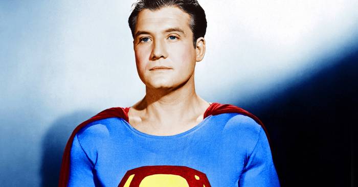 The troubled George Reeves, star of “The Adventures of Superman,” whose alleged suicide remains one of Hollywood’s greatest mysteries.