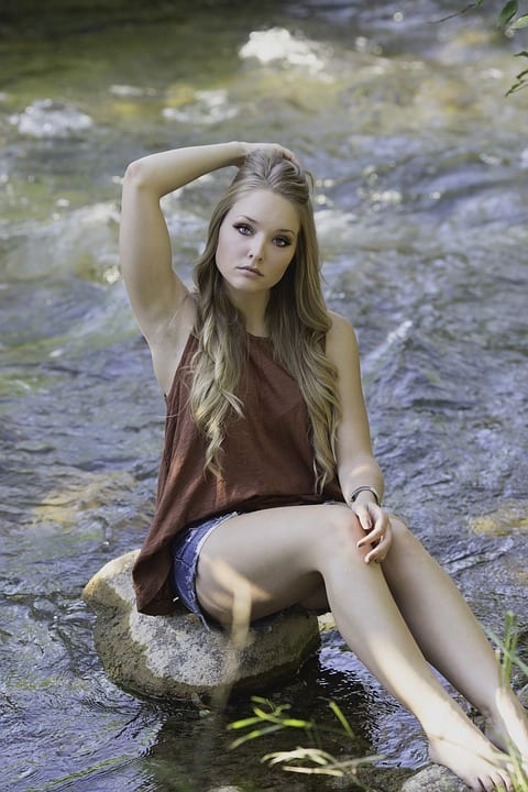 A quiet place near a creek or river is the ideal place to collect your thoughts.