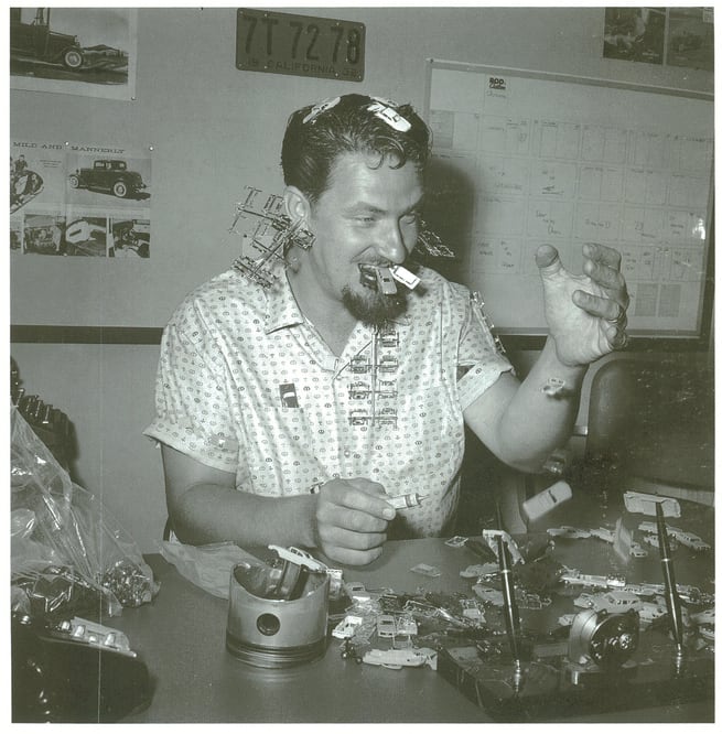 Ed "Big Daddy" Roth. The Car Designer Guru who owned the 60s. Even Ed at one time, rode on the Right Hand Passenger Front Side of the car and that is why he is cool.