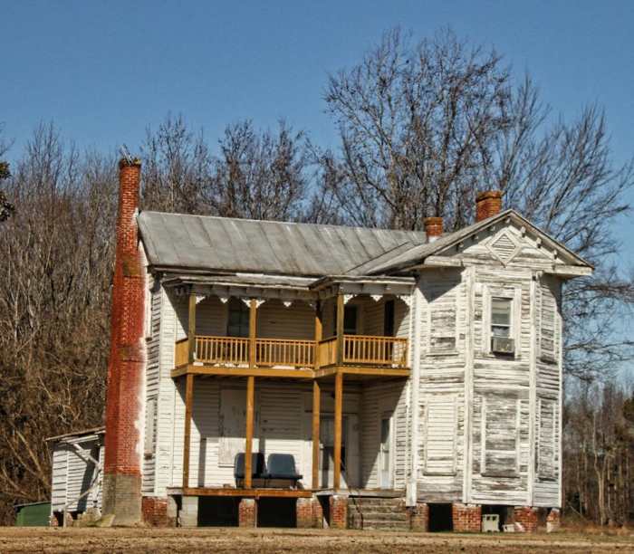 This Victorian era home is in the early stages of renovation