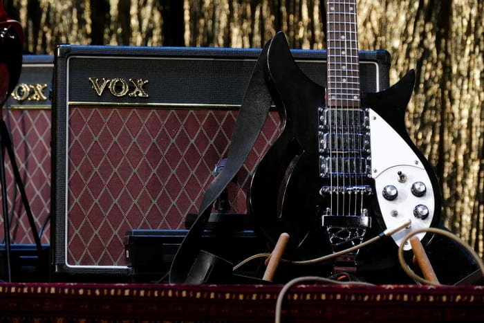 Early 1960s guitar and amplifiers that were popular with "Wendall" was with us.