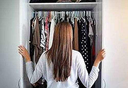 Travis puts his wedding day pants in Madeline's closet to remind her that he wears the pants in the family.