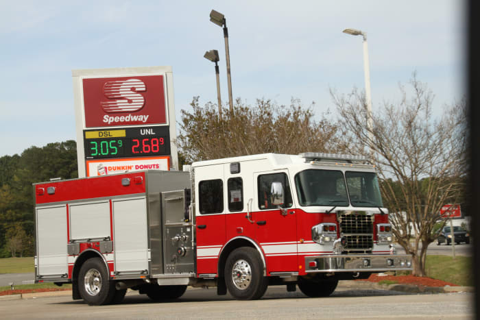 Firefighters must carry tools to neutralize dangerous substances