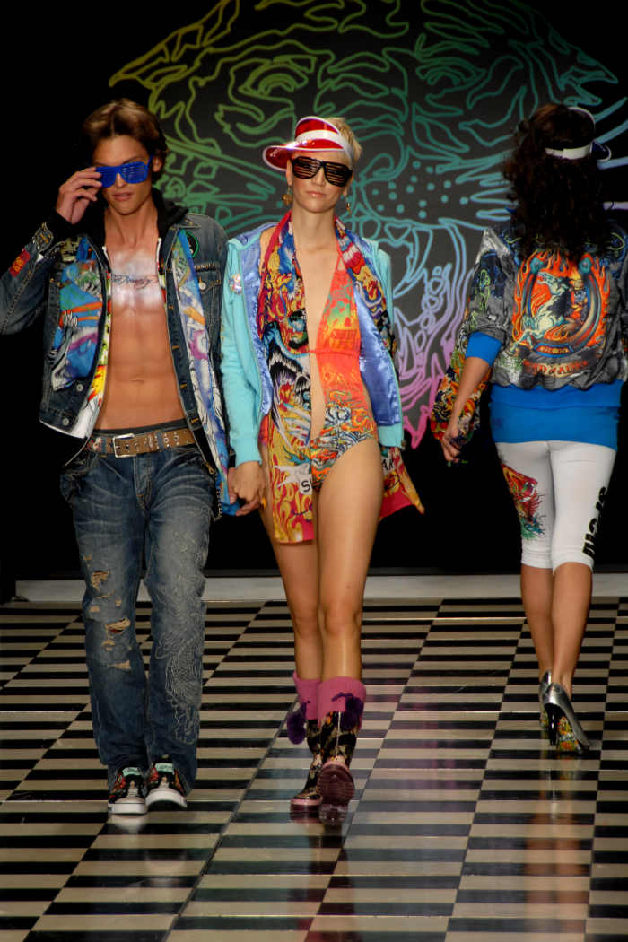 Ed Hardy Runway Models