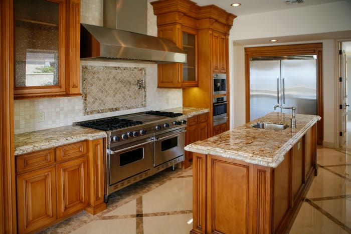 Although the kitchen was a homemaker's dream; the rest of the house was a throwback from another era.
