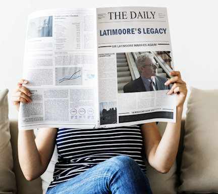 News travels fast regarding Sir Alex's remarriage. Sadie Bakersfield takes special interest in this article.