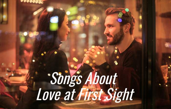 When you meet that special someone, something just clicks. Celebrate the magic of love at first sight with a playlist of pop, rock, country, and R&B songs about the subject.