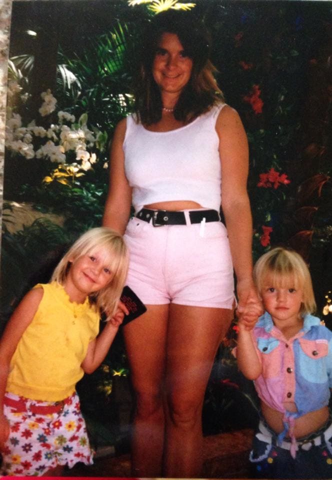 In my late 20's with kids #3 and #4, Jessica and Deirdre. Heading into the drudgery of the thirties.