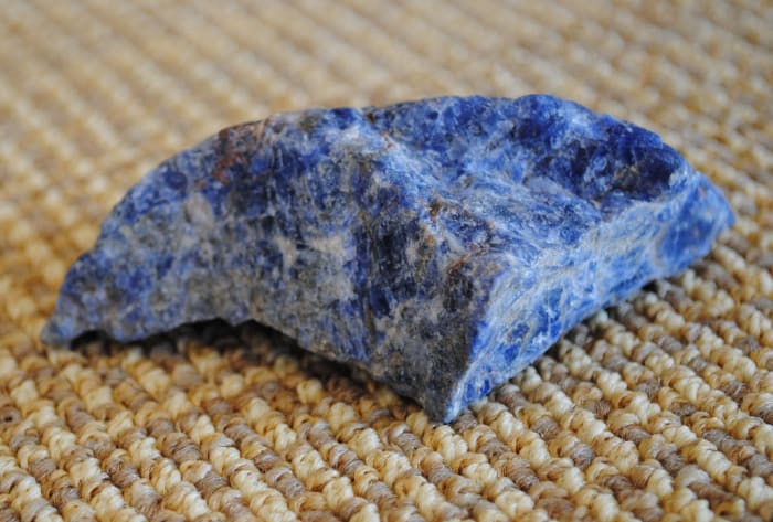 Sodalite is a good choice for easing anxiety around communicating with others.